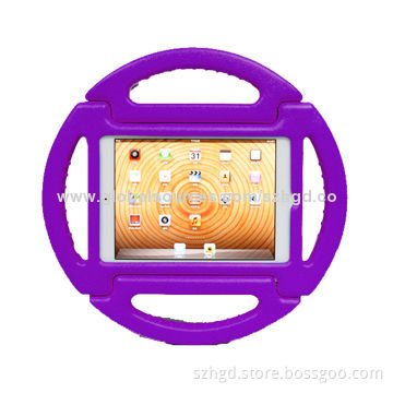 Shock-proof foam case for iPad Mini, convertible handle for easy hold and carry, hot selling for kid